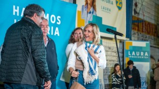 Rodrigo Blas, Laura Raffo, campaña, elecciones, Junco Verde