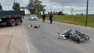 Joven fue internada en gravísimo estado tras protagonizar siniestro a la entrada de Maldonado