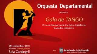 Gala de tango con la Orquesta de la Intendencia