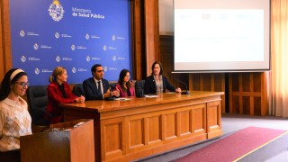 MSP, Karina Rando, Jose Luis Satdjian, Adriana Alfonso, EEUU, vigilancia epidemiologica, equipamiento, laboratorio nacional salud publica, PCR, termociclador, secuenciador genomico