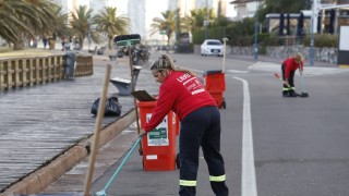 Maldonado amaneció limpio luego de la Noche de la Nostalgia