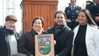 Presidente Lacalle Pou participó en 150º aniversario de la fundación de Solís de Mataojo