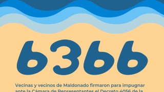 Marina Beach, Maldondo, Frente Amplio, firmas