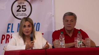 Fernando Alvez, lista 25, Andres Ojeda, elecciones, campaña, lista de Andres y Fernando, Gabriela Fossati, allanamientos nocturnos
