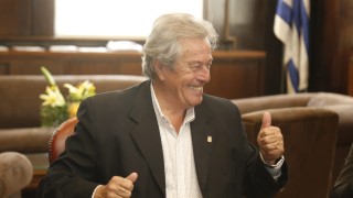Histórico: Maldonado firmó crédito con Fonplata en el MEF para concretar saneamiento