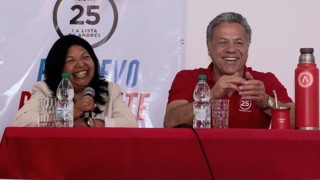 Fernando Alvez, lista 25, Andres Ojeda, elecciones, campaña, lista de Andres y Fernando, Elsa Capillera, mesa dialogo, seguridad publica