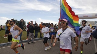 Punta del Este realizó la primera corre caminata LGBTQ+