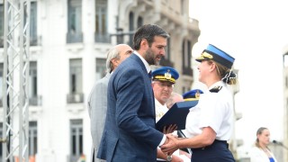 Ministro Martinelli encabezó conmemoración por el 195.° aniversario de la Policía Nacional