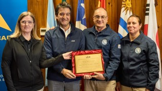 UTE en la celebración del 40º aniversario de la Base Científica Antártica Artigas