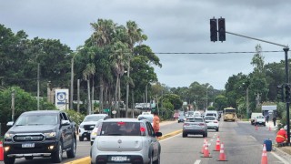 Antia, semaforos, La Barra, transito