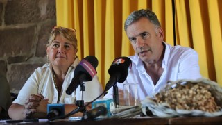 Futura ministra de Defensa presentó equipo en Rocha y con presencia de Yamandú Orsi