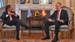Lacalle Pou se reunió con el rey Felipe VI en una de sus últimas actividades oficiales