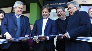 Lacalle Pou inauguró programa para prevención de adicciones en Maldonado