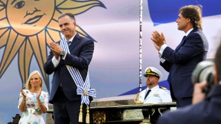 Yamandú Orsi fue investido presidente de la República