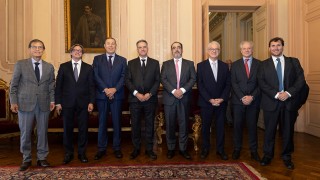 Orsi recibió a delegación de CAF - Banco de Desarrollo de América Latina y el Caribe