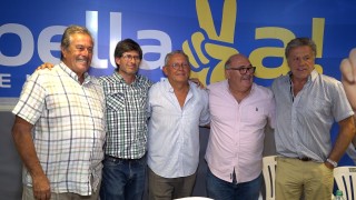 En clave de coalición, dirigentes de los partidos Colorado e Independiente anunciaron apoyo a Miguel Abella