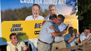 Rodrigo Blas, elecciones, campaña, mayo, departamentales, intendencia, partido Nacional, Jorge Gandini, Por la Patria, Pablo Chalar, Abayuba Galeano