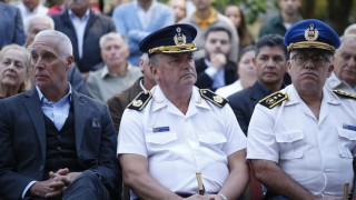 Antía destacó baja de delitos en asunción de Trezza y homenaje a Erode Ruiz