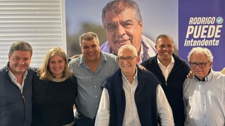 Sergio Puglia, Rodrigo Blas, campaña, elecciones, mayo, departamentales, intendencia, uyc, Union y Cambio, partido Nacional