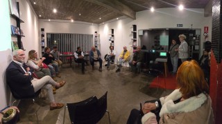 Abella y referentes de la lista 5022 se reunieron con vecinos de Chihuahua