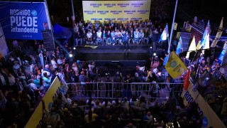 Rodrigo Blas, elecciones, campaña, mayo, departamentales, intendencia, uyc, Union y Cambio, partido Nacional, caravana, acto, cierre campaña