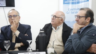 Abella impulsará la ampliación del fideicomiso de saneamiento "para continuar con las obras que necesita Maldonado"