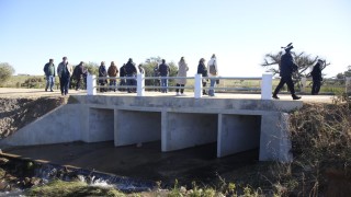 Antía inauguró alcantarillas en zonas rurales con una inversión de más de medio millón de dólares
