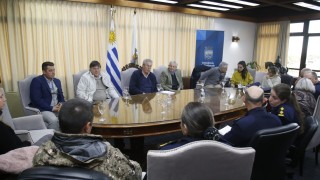 CECOED, Antia, Mauricio Souza, coordinacion, frio, invierno, alerta roja, Maldonado