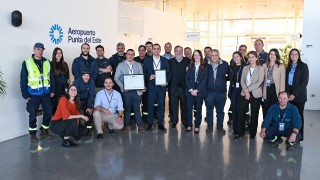 Aeropuerto Internacional de Punta del Este amplía la certificación de su Sistema de Gestión de la Calidad