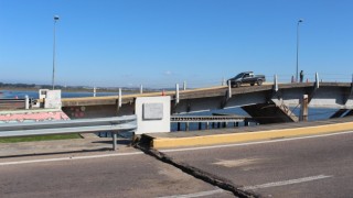 Puente de La Barra: “no se cayó de casualidad”, dijo Antía y explicó que espera novedades en “horas”