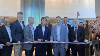 Inauguración de Torre Trump: Lacalle Pou y Antía resaltaron inversión y puestos de trabajo