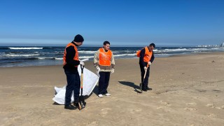 IDM, CECOED, Mauricio Souza, medio ambiente, limpieza playas, ANCAP, ministerio Ambiente, Sauce de Portezuelo, hidrocarburos, arena, franja costera, playa, boya petrolera, Jose Ignacio