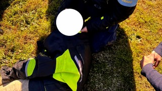 Policías y una estudiante de enfermería salvaron a un niño que sufrió ataque de epilepsia