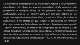 IDM: Vista Tributos Inmobiliarios