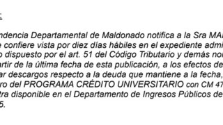 Vista Expediente Crédito Universitario