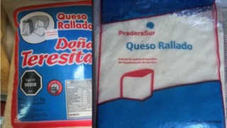 Quesos rallados adulterados