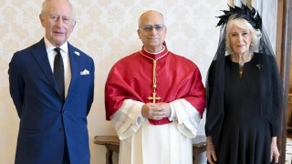 Los reyes del Reino Unido llegan al Vaticano para su histórico encuentro con León XIV