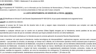 Decreto IDM 4115/2025: modificaciones al decreto de transporte oneroso entre privados mediante plataformas digitales