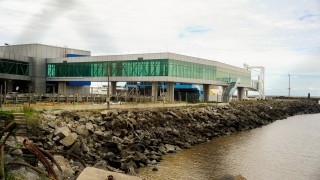 ANP, Pablo Genta, Jorge Gandini, puerto Colonia, terminal de pasajeros, MTOP, Lucia Etcheverry, ministerio transporte, aniversario, obras, inversion, gestion
