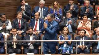 Yamandu Orsi, Rodrigo Paz, Bolivia, presidente, cambio de mando