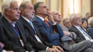 Yamandu Orsi, Circulo de Montevideo, Julio Maria Sanguinetti, fundacion circulo de montevideo, reunion plenaria, democracia, Felipe Gonzalez, Eduardo Frei, Enrique Iglesias