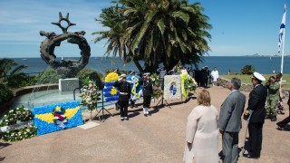 Yamandu Orsi, Armada Nacional, aniversario, ceremonia, Jose Luis Elizondo, Sandra Lazo, MDN, ministerio Defensa,