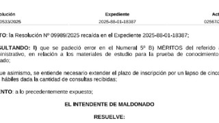 Resolución IDM 10533/2025: Extensión llamado a becarios y pasantes