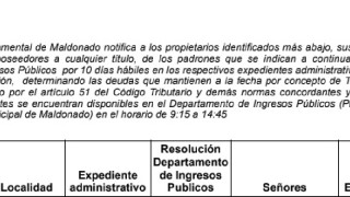 IDM: Vista Tributos Inmobiliarios E192 / 24T