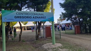 Abella inauguró Hogar Diurno y Centro Comunal de Gregorio Aznárez