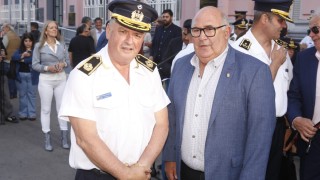 Seguridad y coordinación: Maldonado destacó su modelo policial en el aniversario de la Policía Nacional