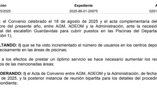Resolución IDM11945/2025: Guardavidas para cubrir puestos en las Piscinas del Departamento