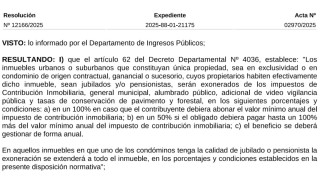 Resolución IDM 12166/2025: Resolución Reglamentaria Decreto Departamental N° 4036