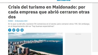 turismo, Jorge Píriz, IDM, Ambito Financiero, crisis, desmentido