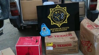 Incautan mercadería en presunta infracción aduanera durante control de la Guarda Rural